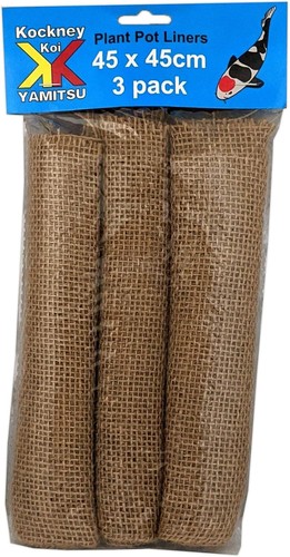 Hessian pot liners - liners, 45cm